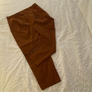 NWT Banana Republic x HARBISON brown trousers. Size 18.